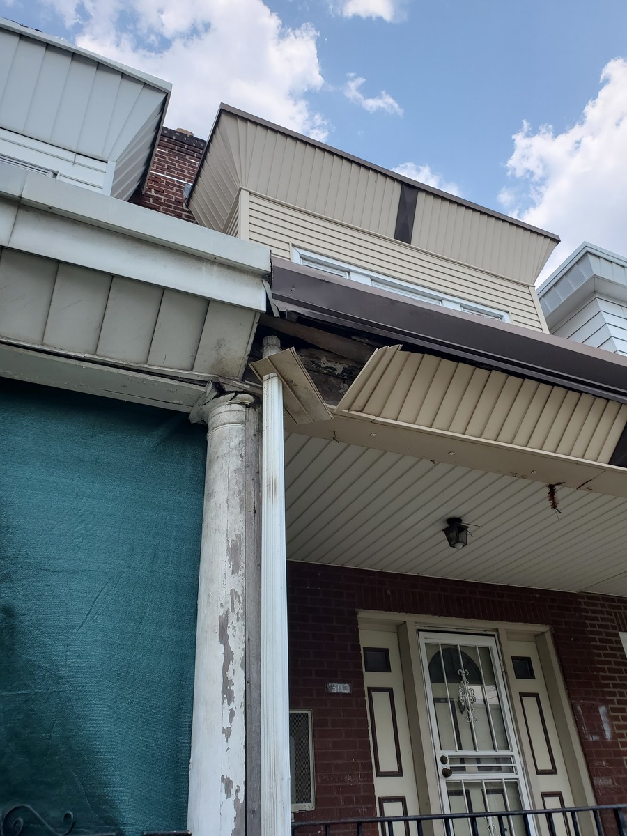 Photographic documentation of the work as submitted to the city's 311 record.