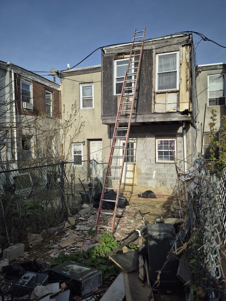 Photographic documentation of the work as submitted to the city's 311 record.