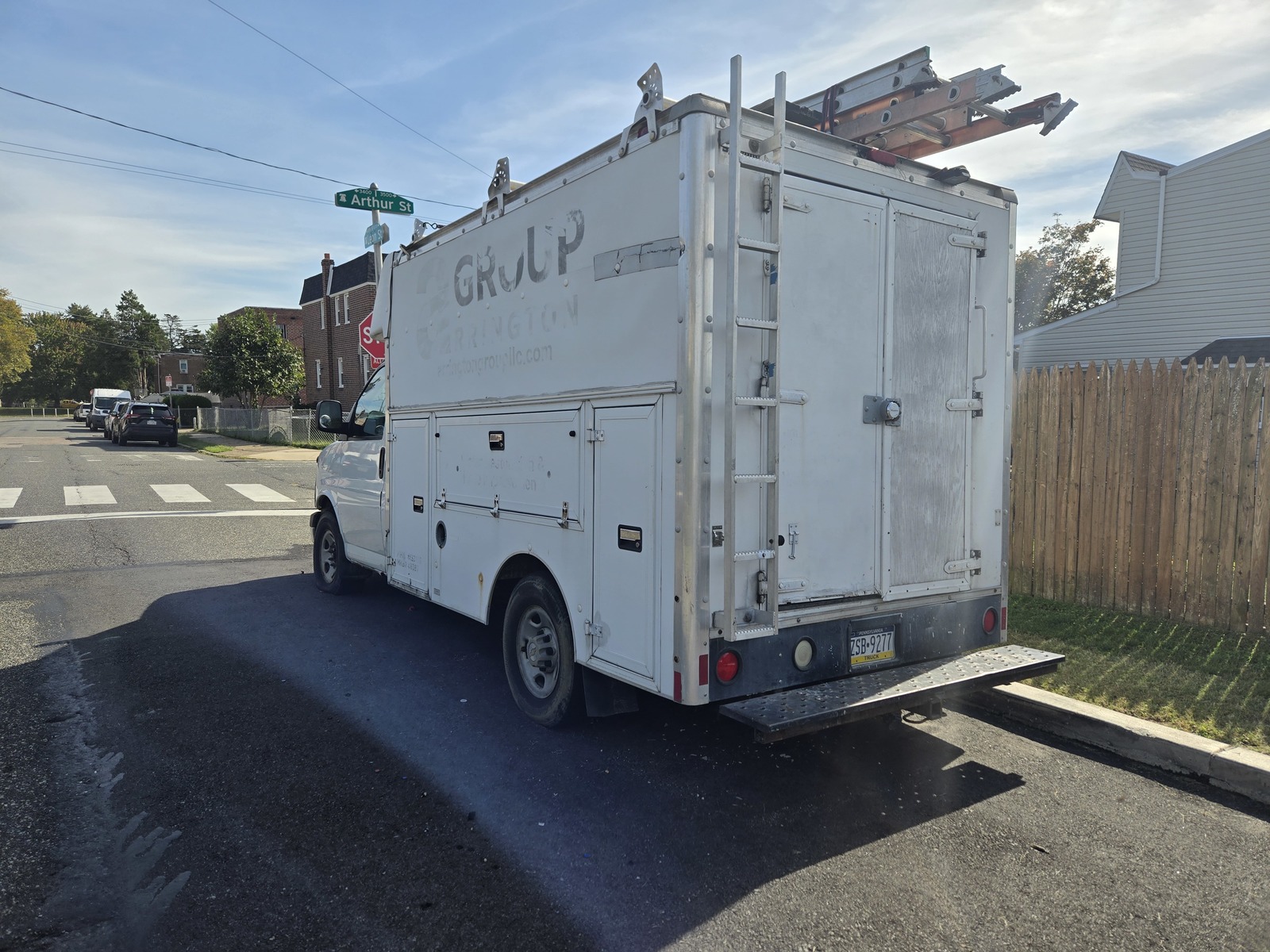 Photographic documentation of the work as submitted to the city's 311 record.