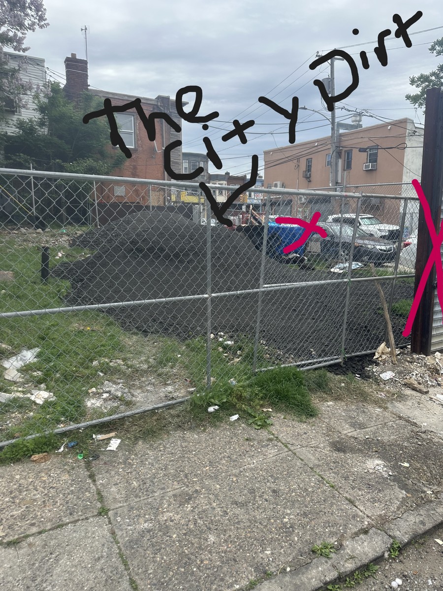Photographic documentation of the work as submitted to the city's 311 record.