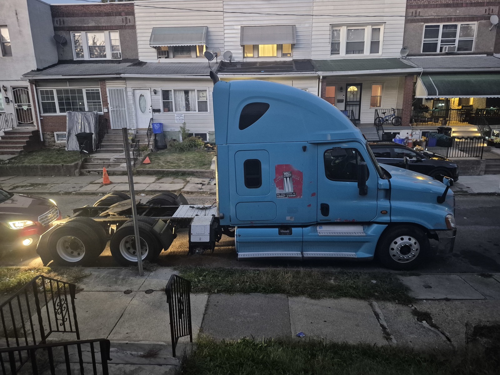 Photographic documentation of the work as submitted to the city's 311 record.