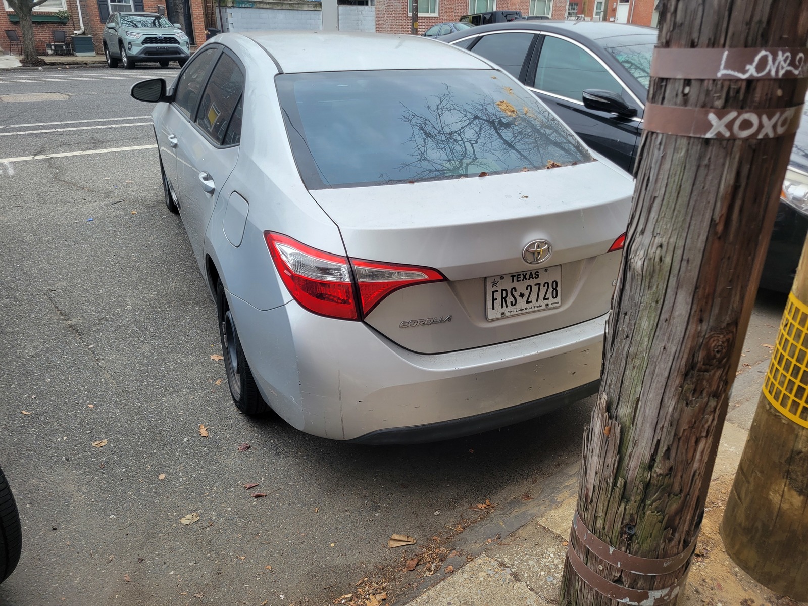 Photographic documentation of the work as submitted to the city's 311 record.