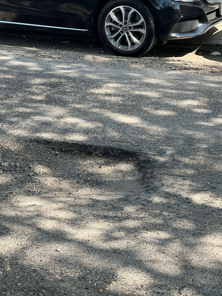 Photographic documentation of the work as submitted to the city's 311 record.