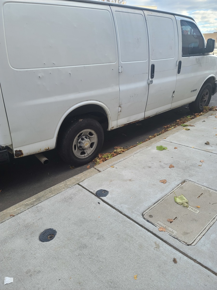 Photographic documentation of the work as submitted to the city's 311 record.