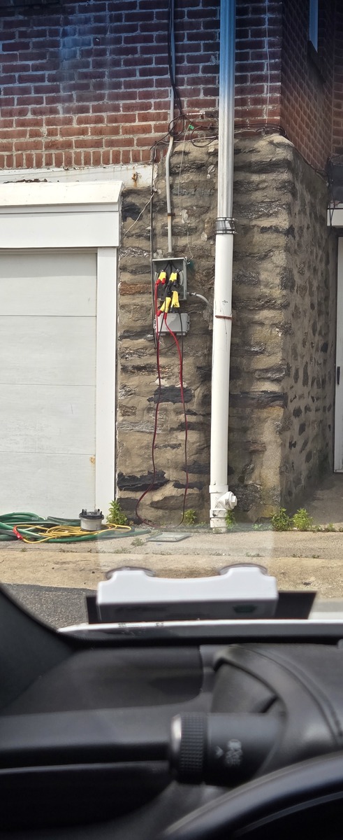 Photographic documentation of the work as submitted to the city's 311 record.