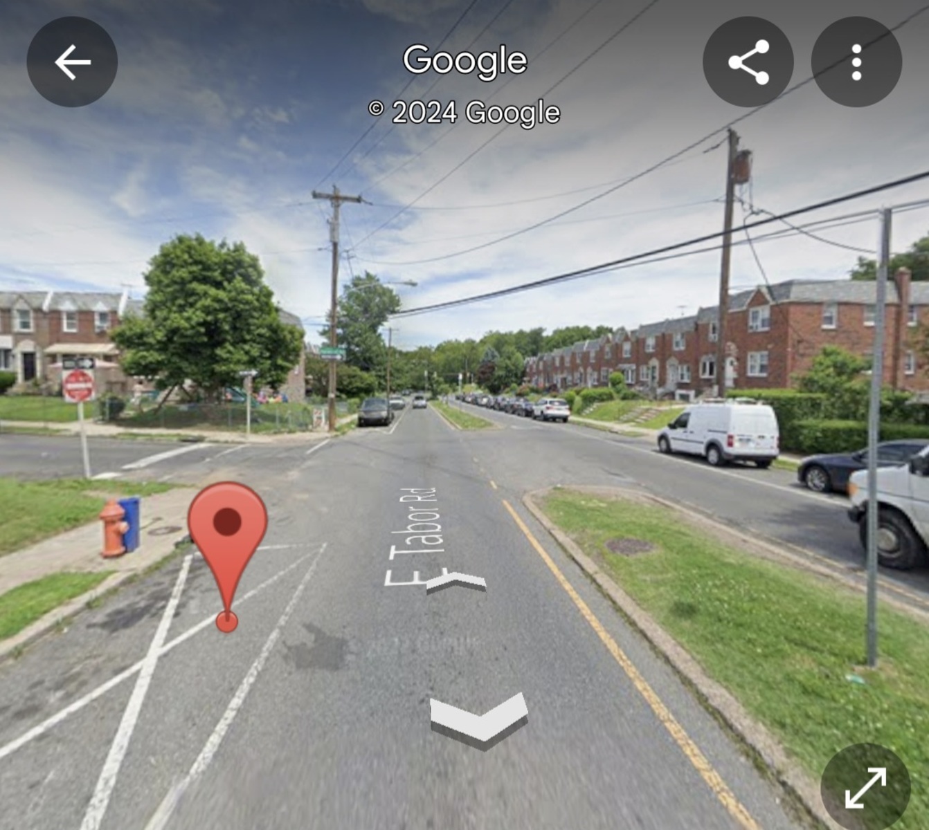 Photographic documentation of the work as submitted to the city's 311 record.