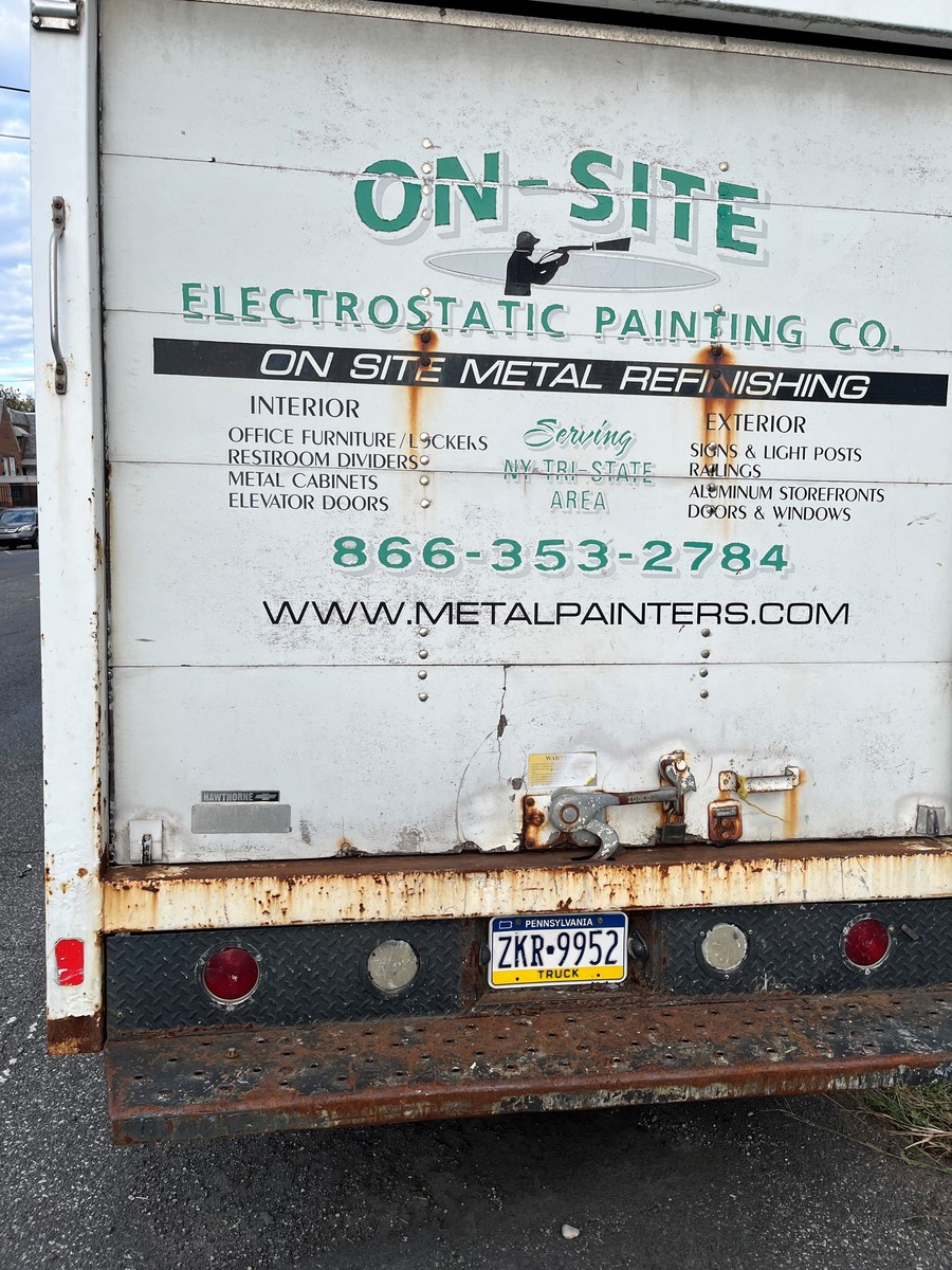 Photographic documentation of the work as submitted to the city's 311 record.