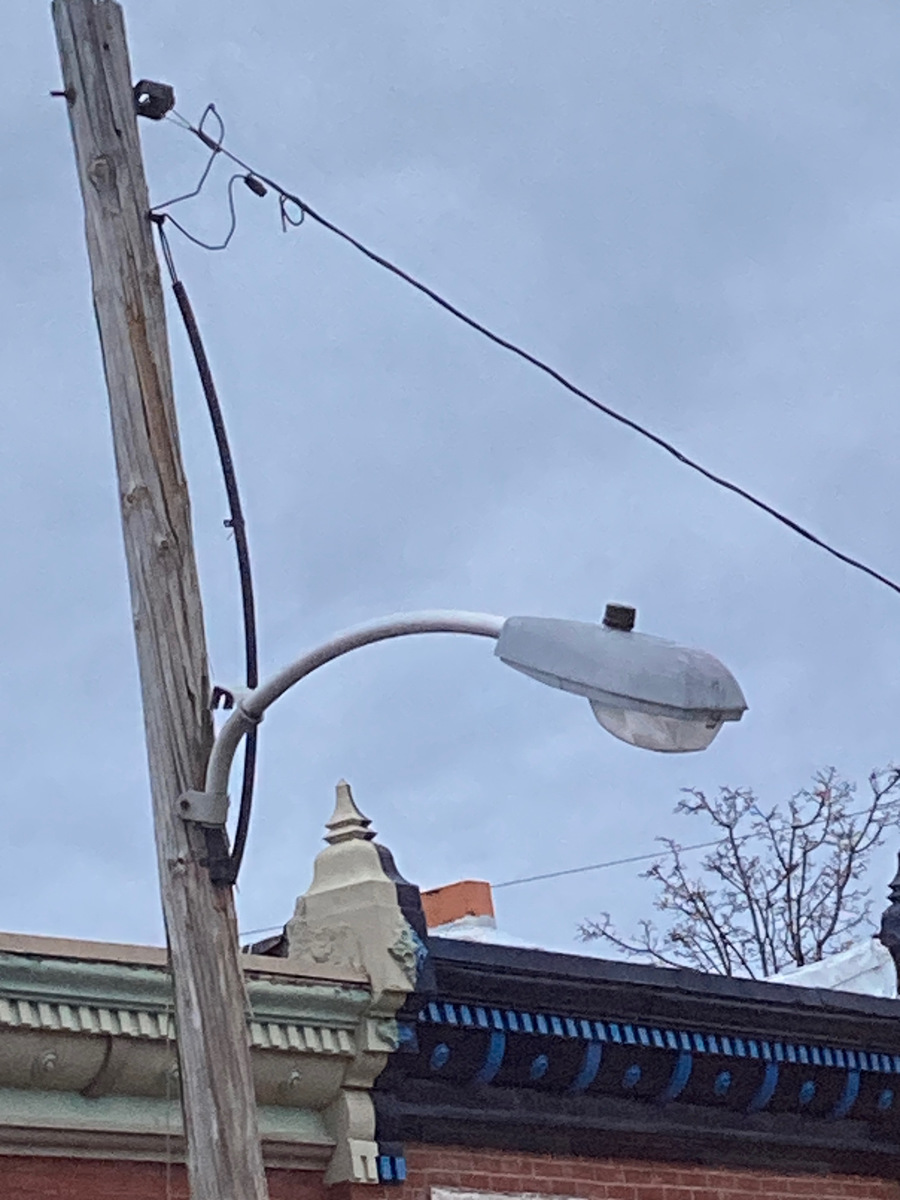 Photographic documentation of the work as submitted to the city's 311 record.