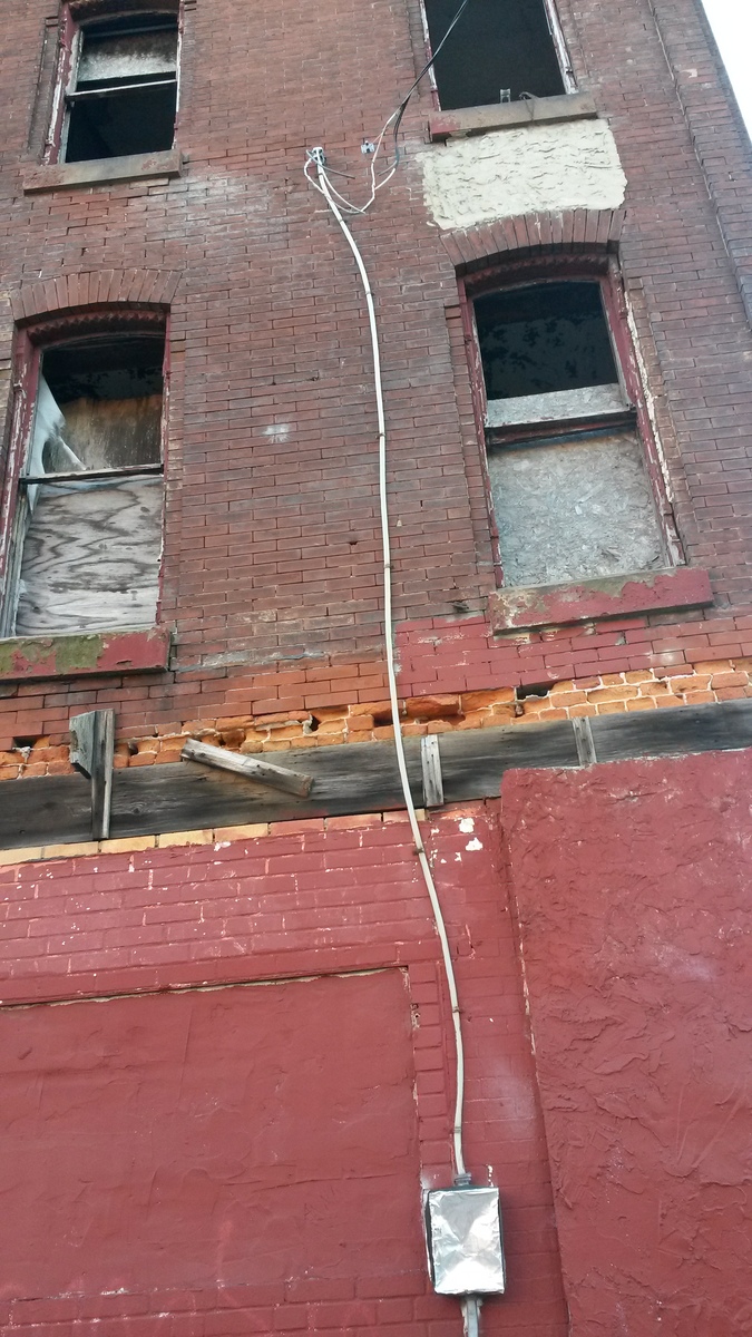 Photographic documentation of the work as submitted to the city's 311 record.