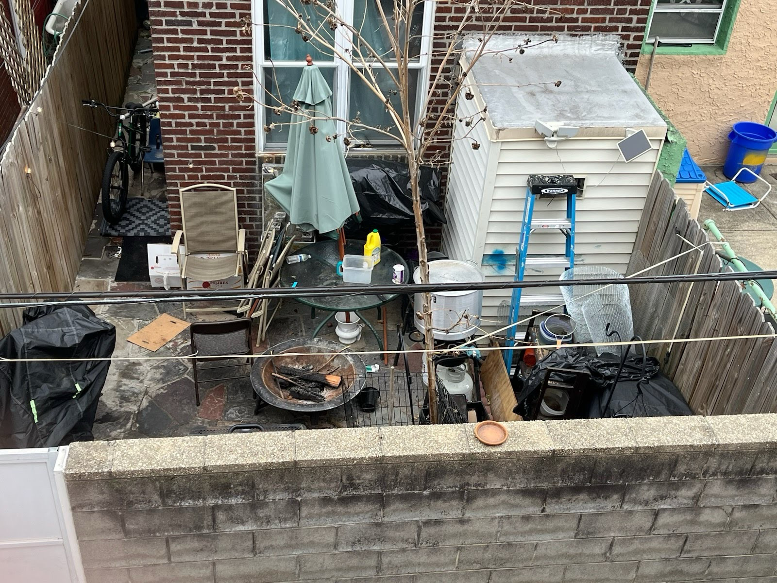Photographic documentation of the work as submitted to the city's 311 record.