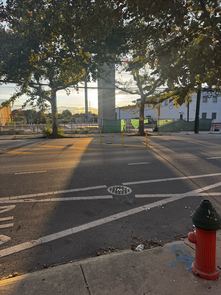 Photographic documentation of the work as submitted to the city's 311 record.