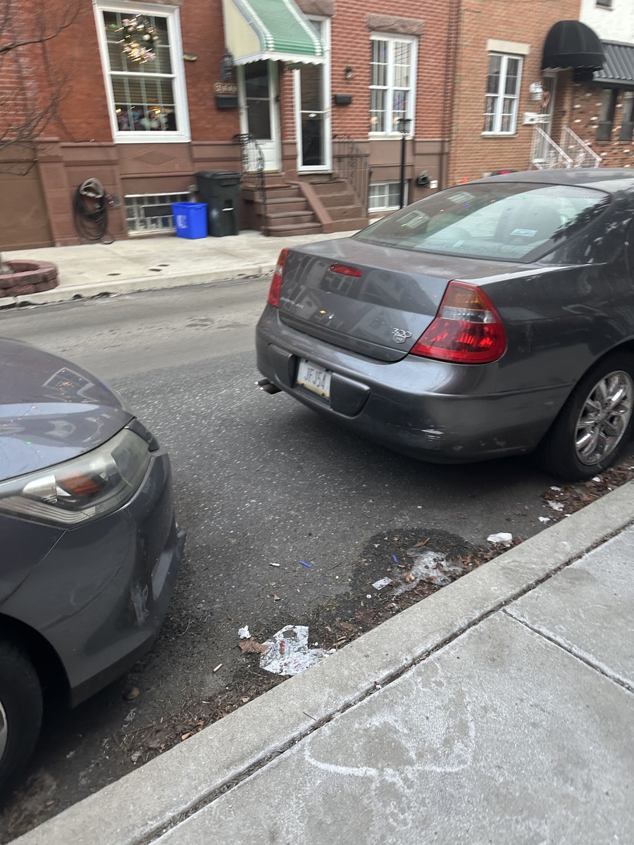 Photographic documentation of the work as submitted to the city's 311 record.