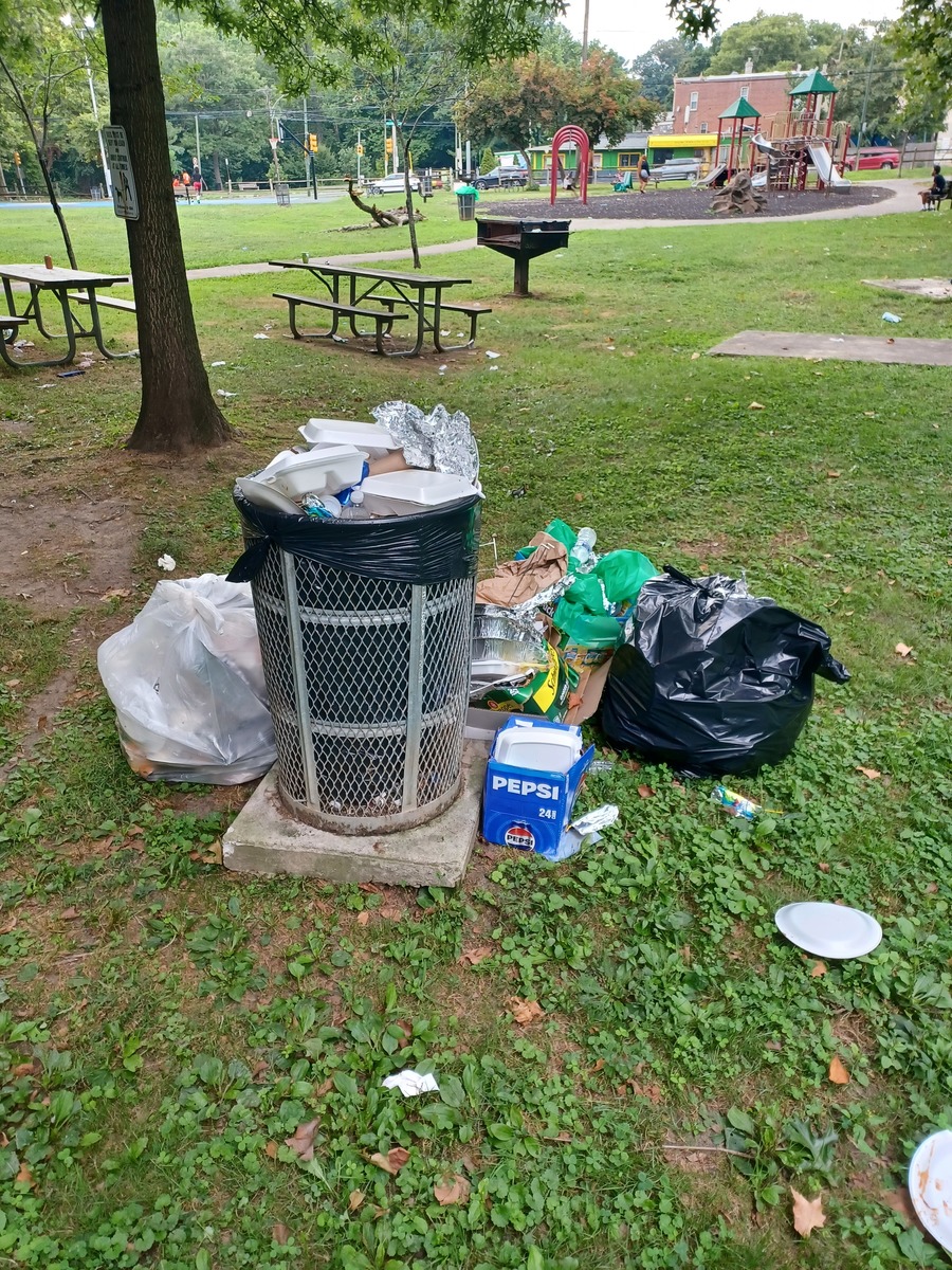Photographic documentation of the work as submitted to the city's 311 record.