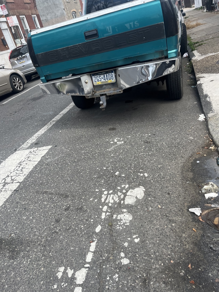 Photographic documentation of the work as submitted to the city's 311 record.