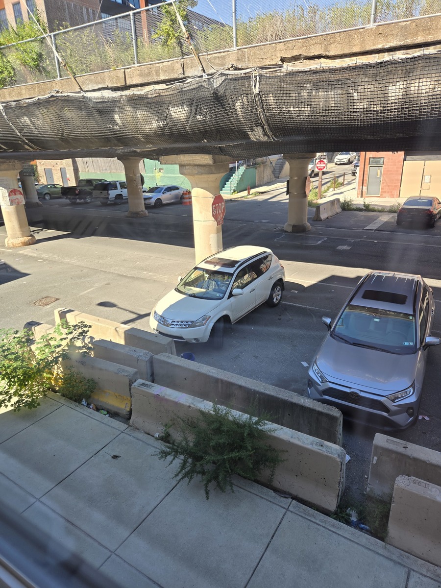 Photographic documentation of the work as submitted to the city's 311 record.
