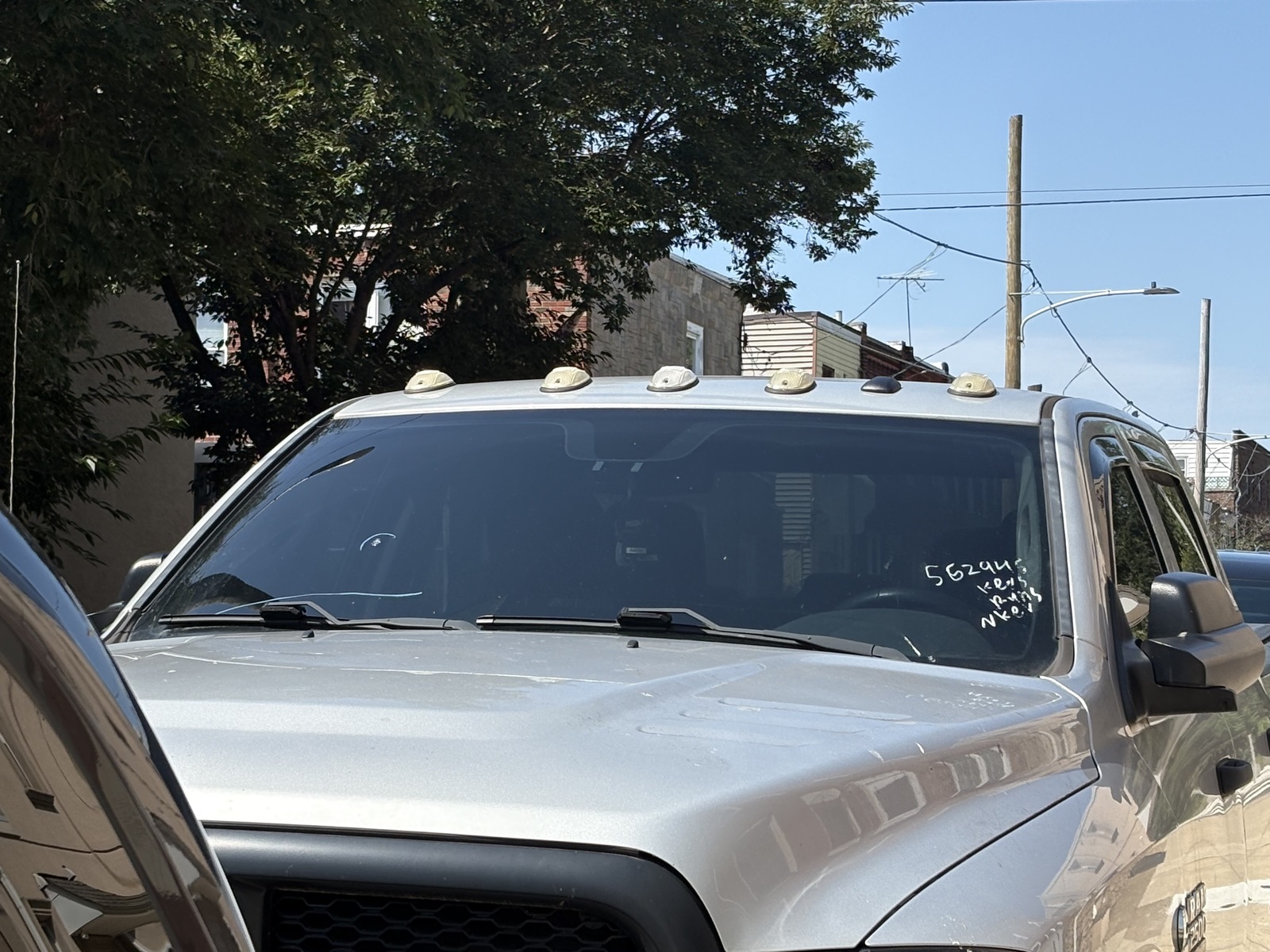 Photographic documentation of the work as submitted to the city's 311 record.