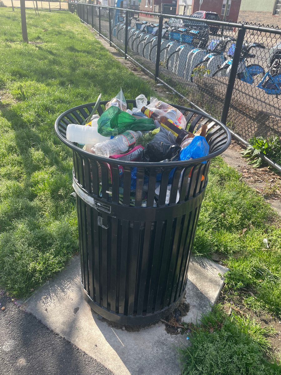 Photographic documentation of the work as submitted to the city's 311 record.