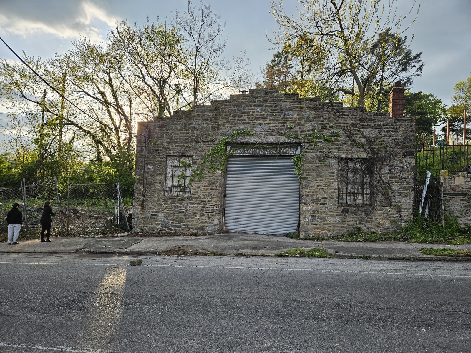 Photographic documentation of the work as submitted to the city's 311 record.