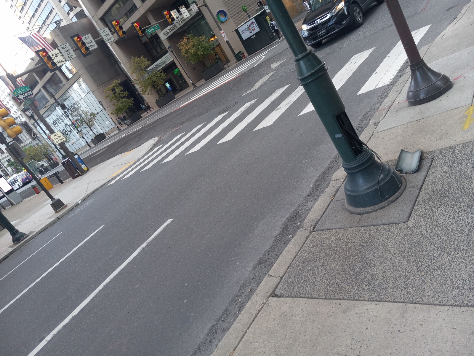 Photographic documentation of the work as submitted to the city's 311 record.
