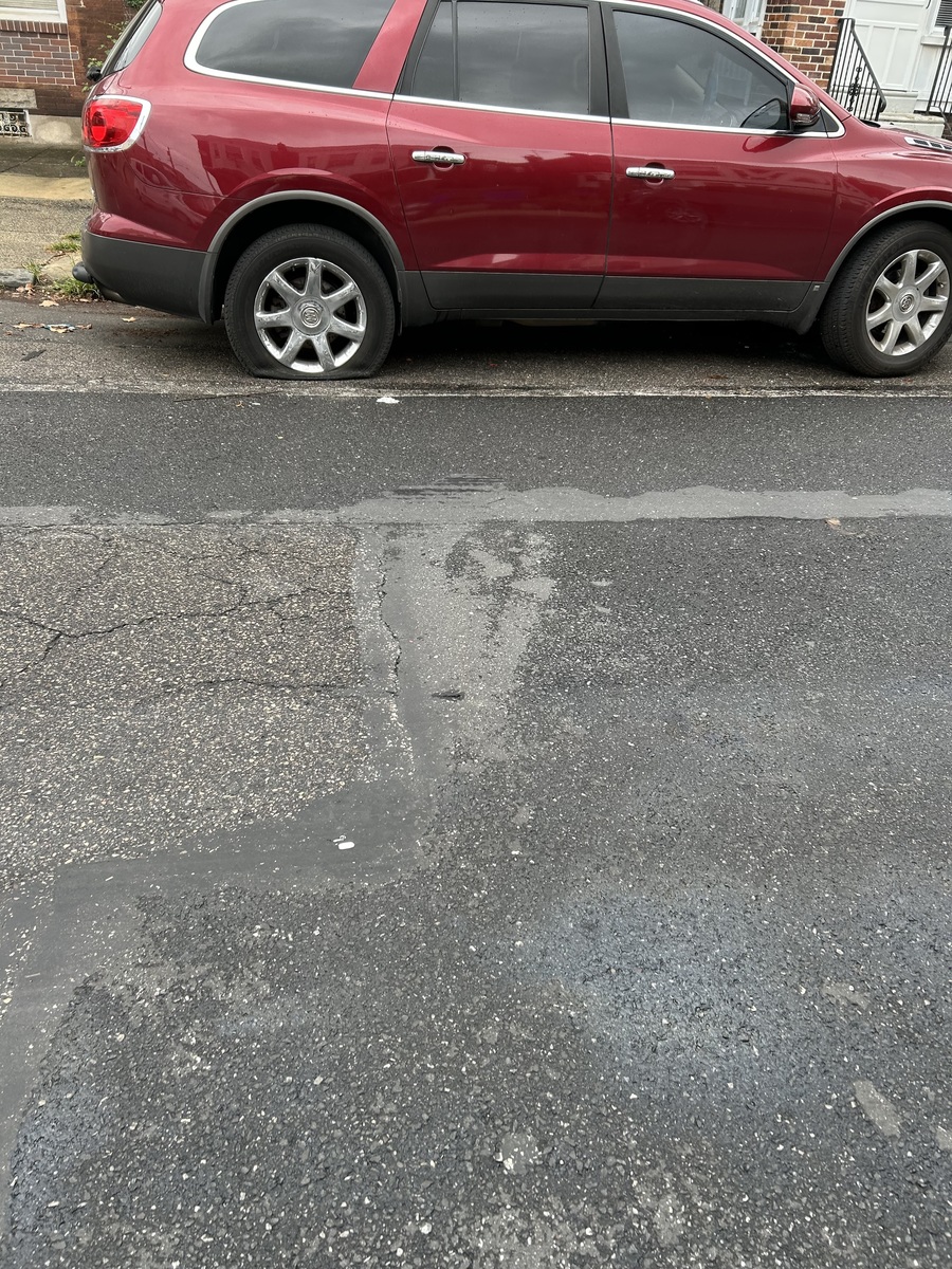 Photographic documentation of the work as submitted to the city's 311 record.