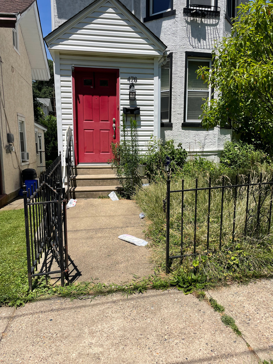 Photographic documentation of the work as submitted to the city's 311 record.