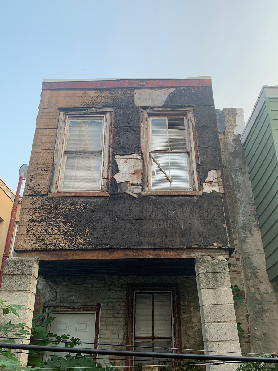 Photographic documentation of the work as submitted to the city's 311 record.