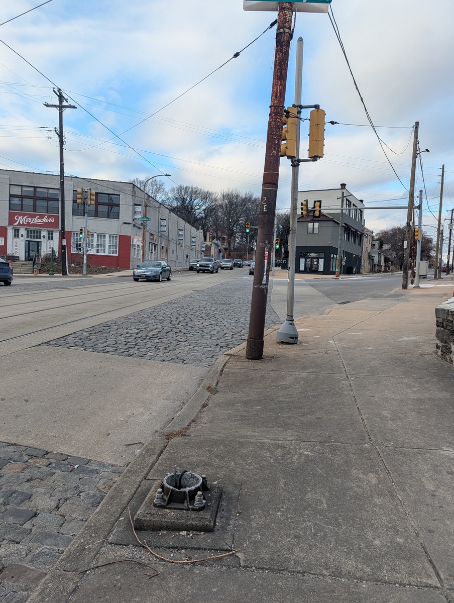 Photographic documentation of the work as submitted to the city's 311 record.