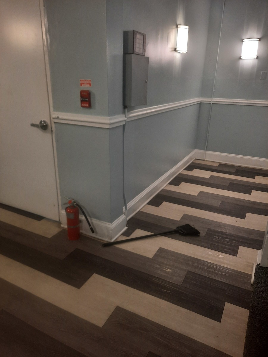 Photographic documentation of the work as submitted to the city's 311 record.