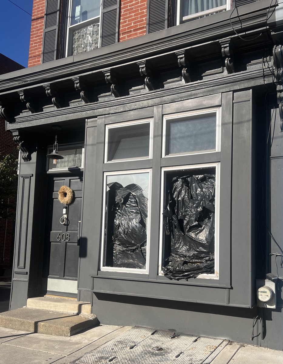 Photographic documentation of the work as submitted to the city's 311 record.