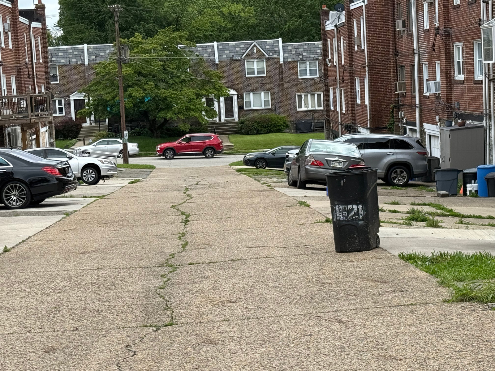 Photographic documentation of the work as submitted to the city's 311 record.