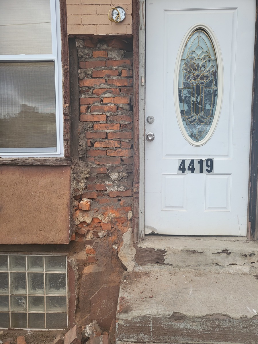 Photographic documentation of the work as submitted to the city's 311 record.