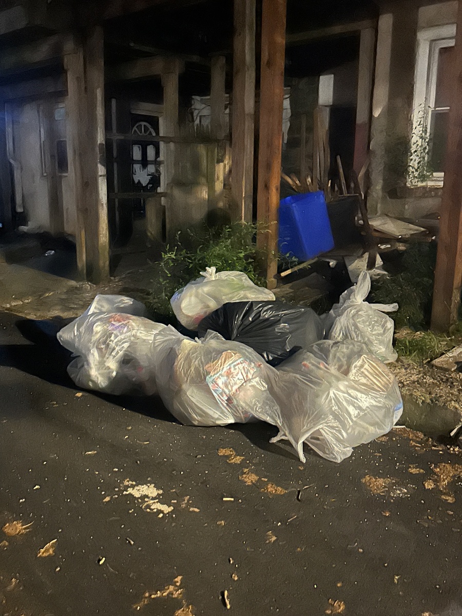Photographic documentation of the work as submitted to the city's 311 record.