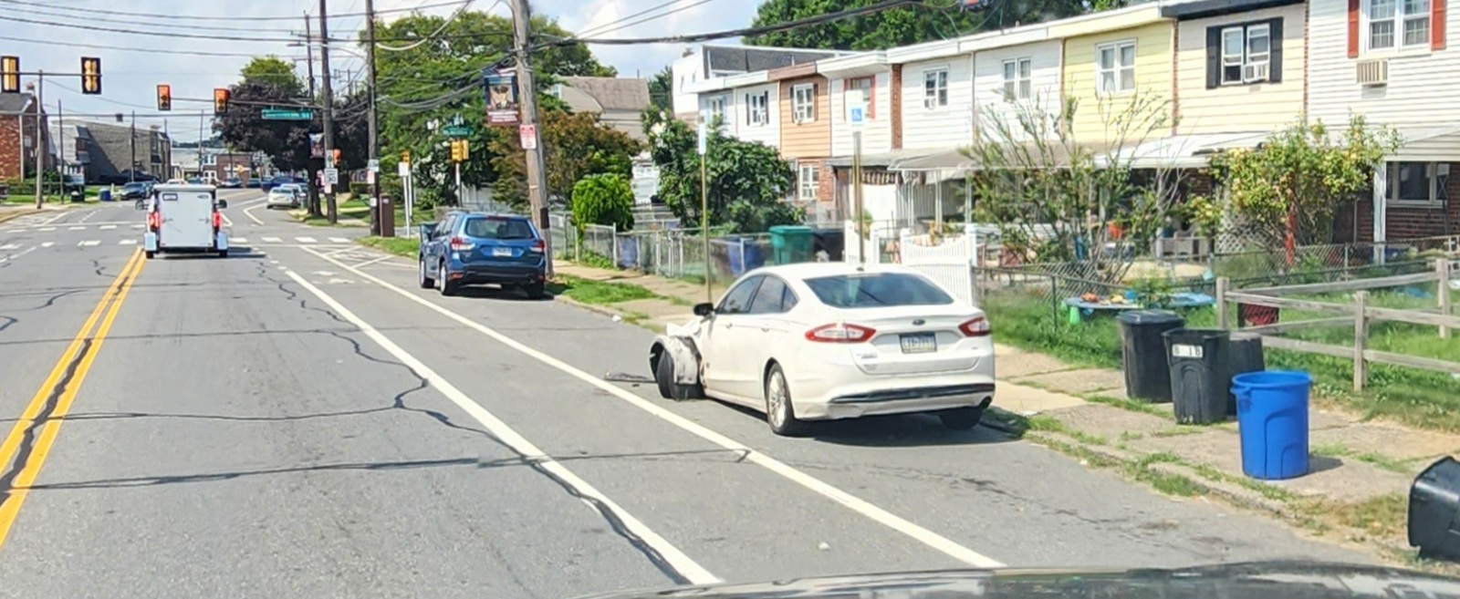 Photographic documentation of the work as submitted to the city's 311 record.