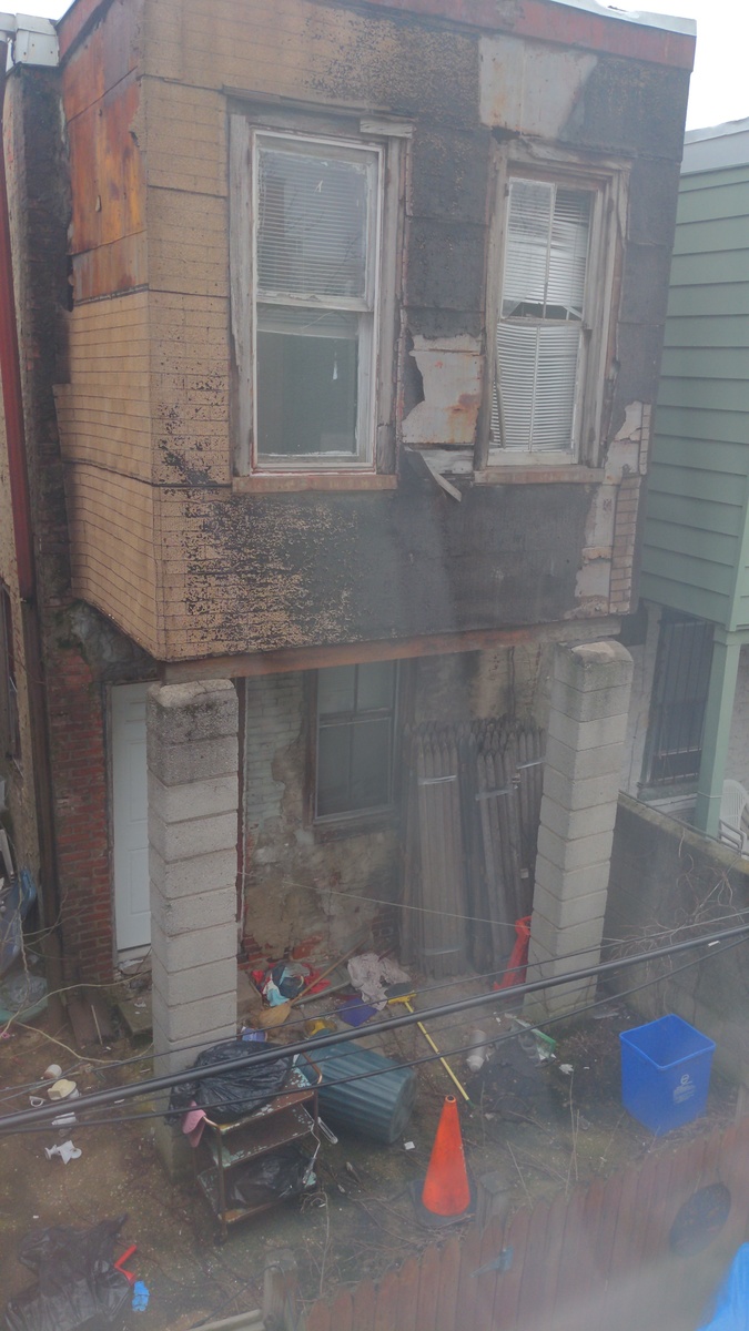 Photographic documentation of the work as submitted to the city's 311 record.