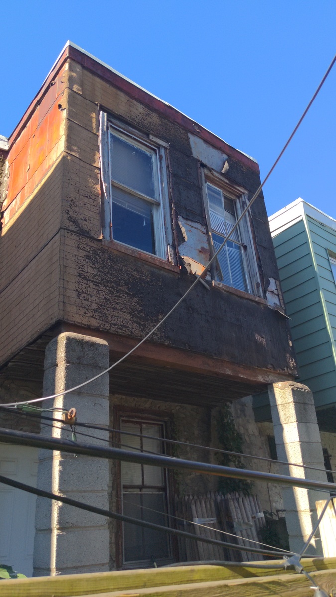 Photographic documentation of the work as submitted to the city's 311 record.