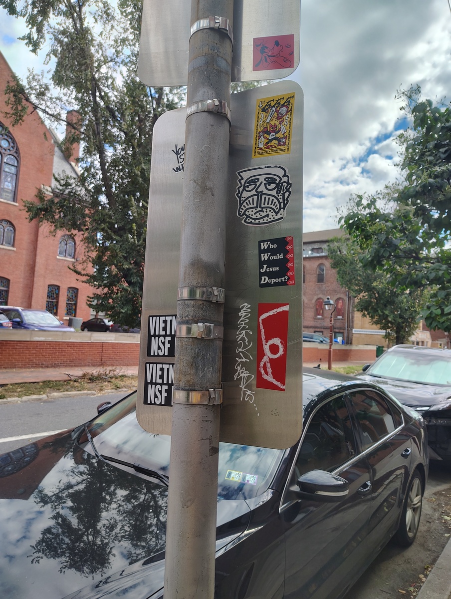 Photographic documentation of the work as submitted to the city's 311 record.