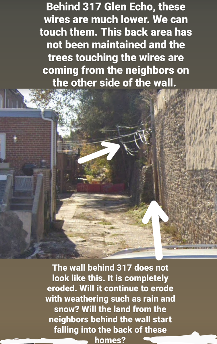 Photographic documentation of the work as submitted to the city's 311 record.