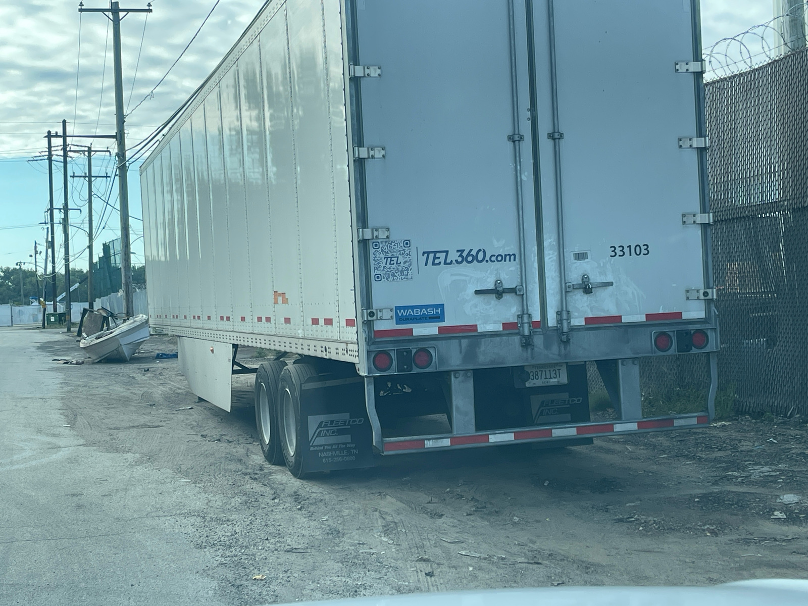 Photographic documentation of the work as submitted to the city's 311 record.