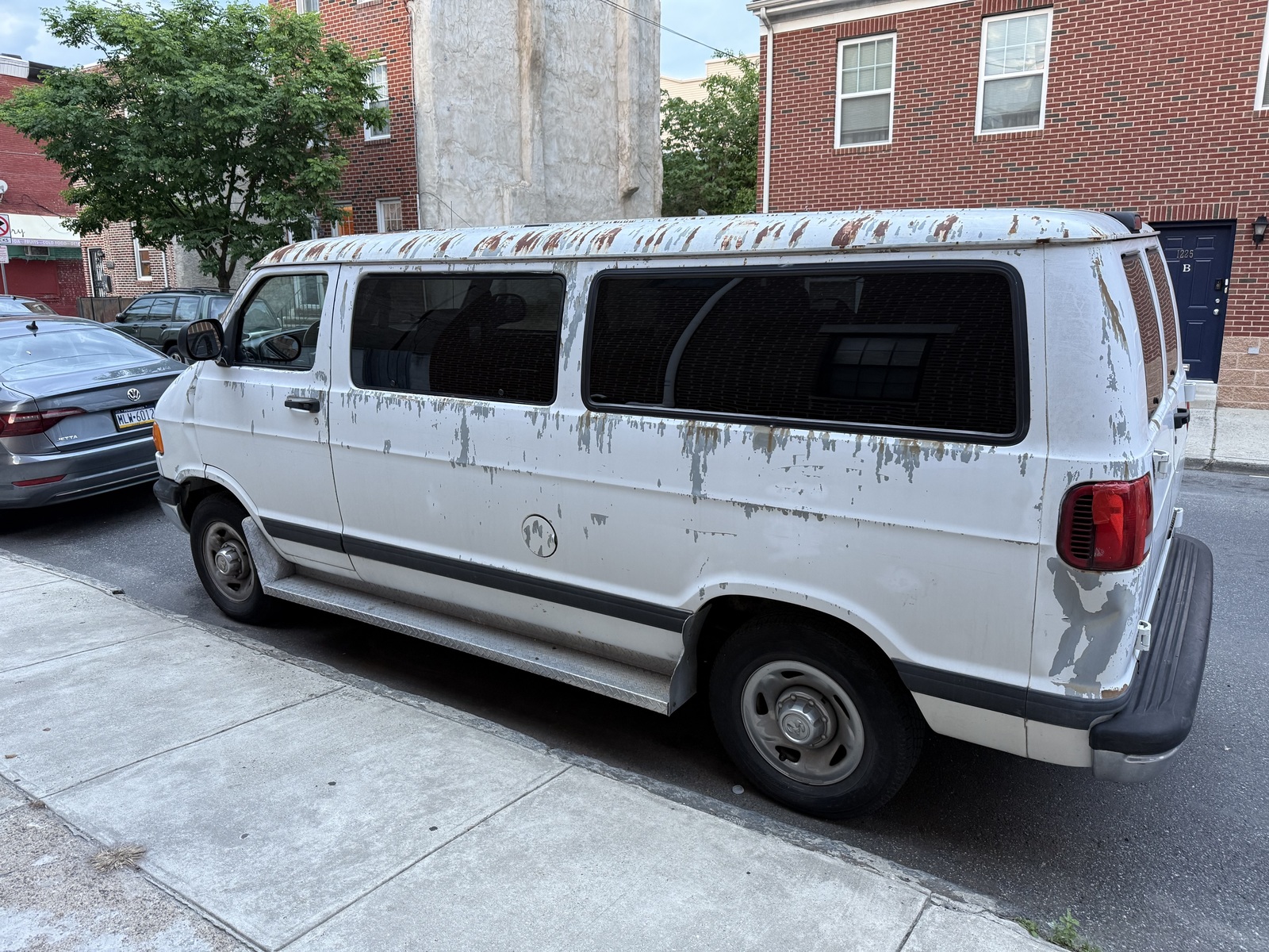 Photographic documentation of the work as submitted to the city's 311 record.