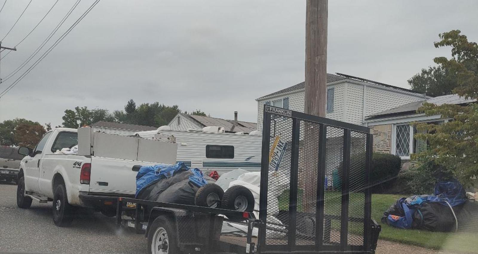 Photographic documentation of the work as submitted to the city's 311 record.
