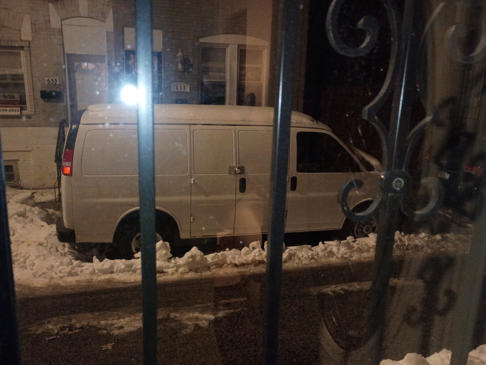 Photographic documentation of the work as submitted to the city's 311 record.