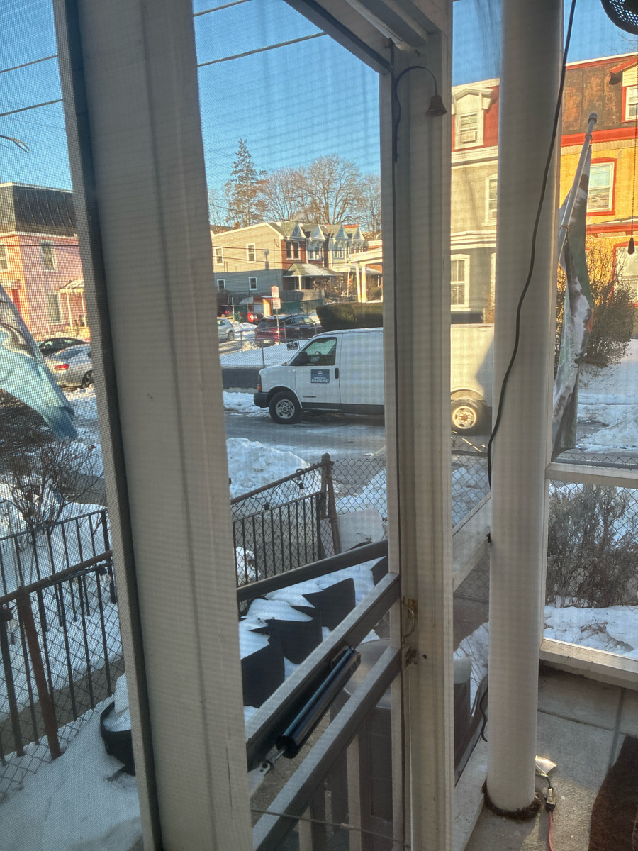 Photographic documentation of the work as submitted to the city's 311 record.