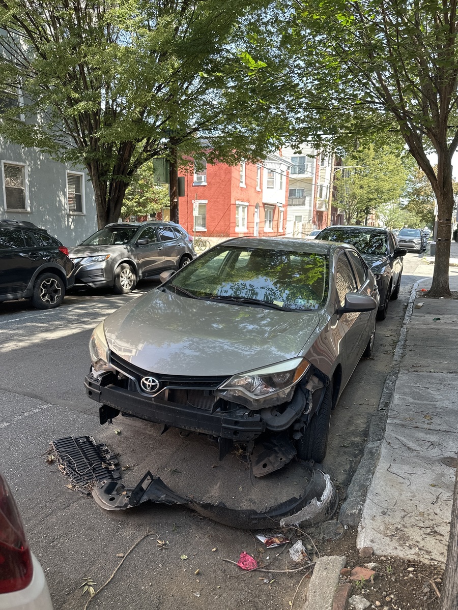 Photographic documentation of the work as submitted to the city's 311 record.