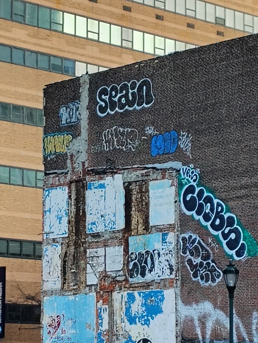 Photographic documentation of the work as submitted to the city's 311 record.
