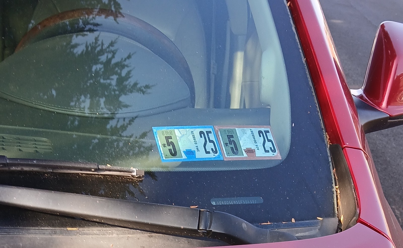Photographic documentation of the work as submitted to the city's 311 record.