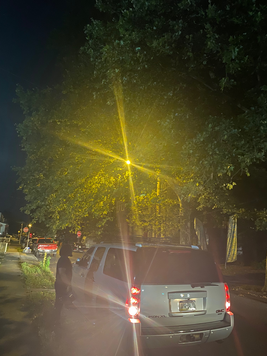 Photographic documentation of the work as submitted to the city's 311 record.