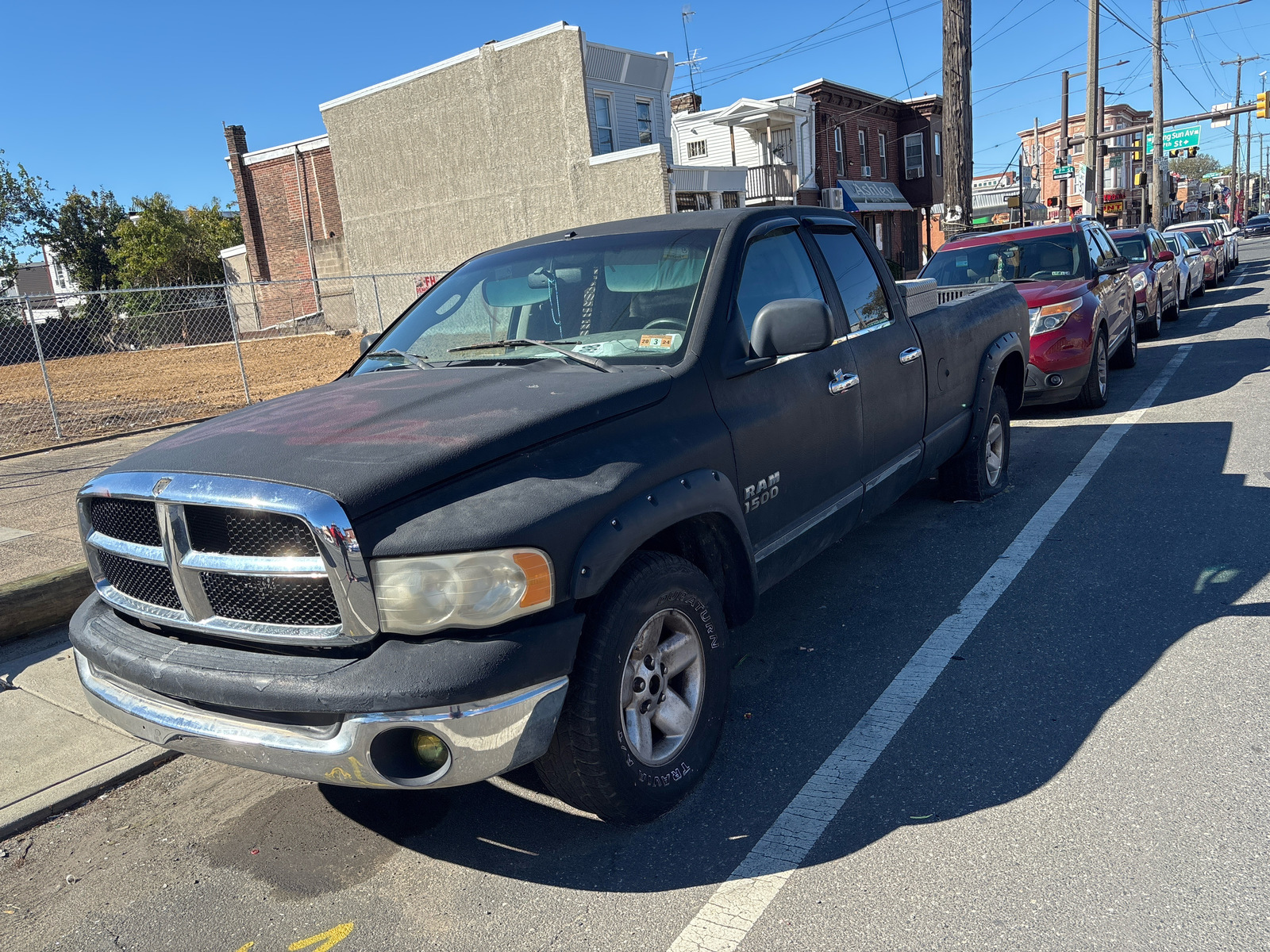 Photographic documentation of the work as submitted to the city's 311 record.