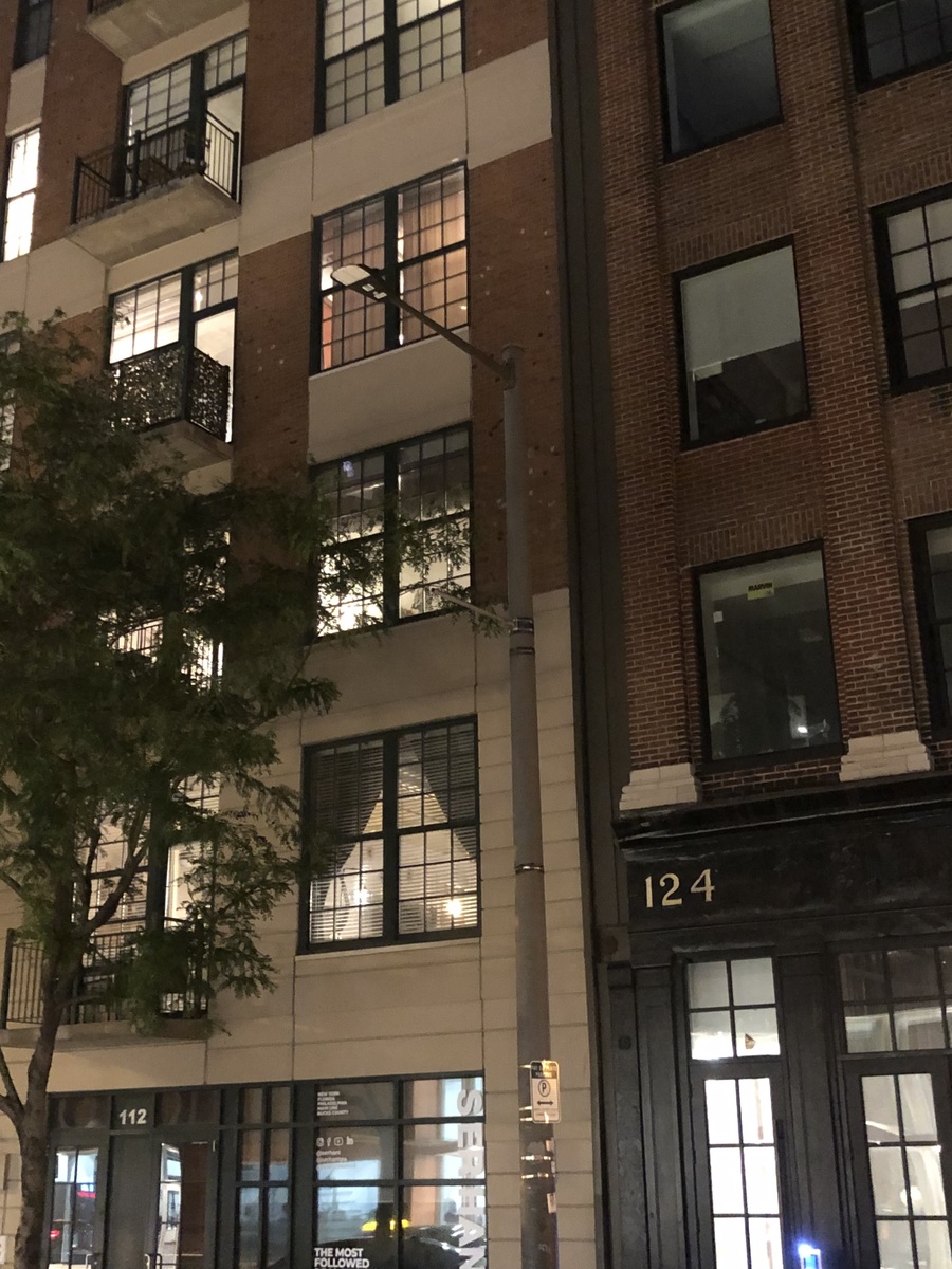 Photographic documentation of the work as submitted to the city's 311 record.