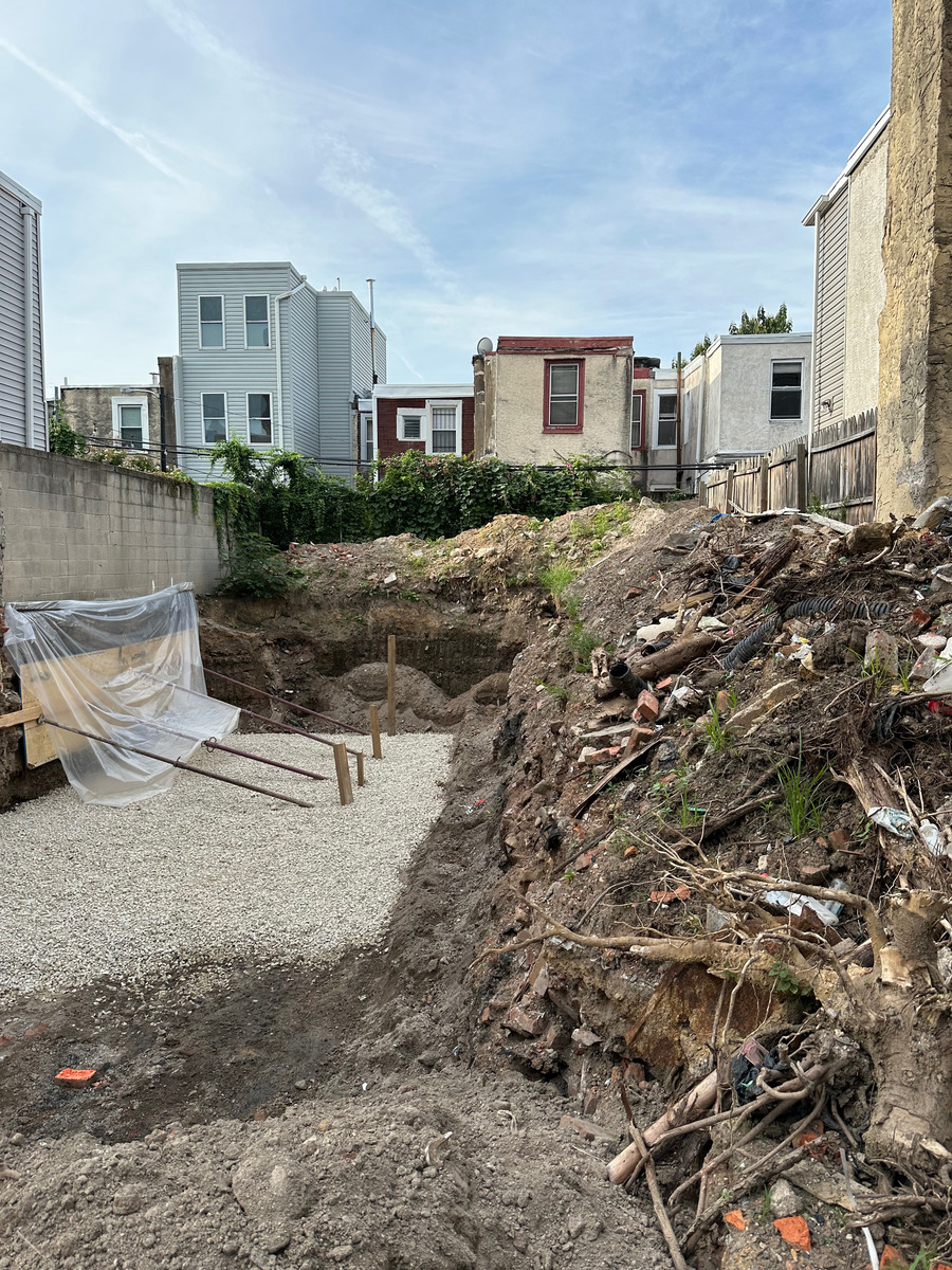 Photographic documentation of the work as submitted to the city's 311 record.
