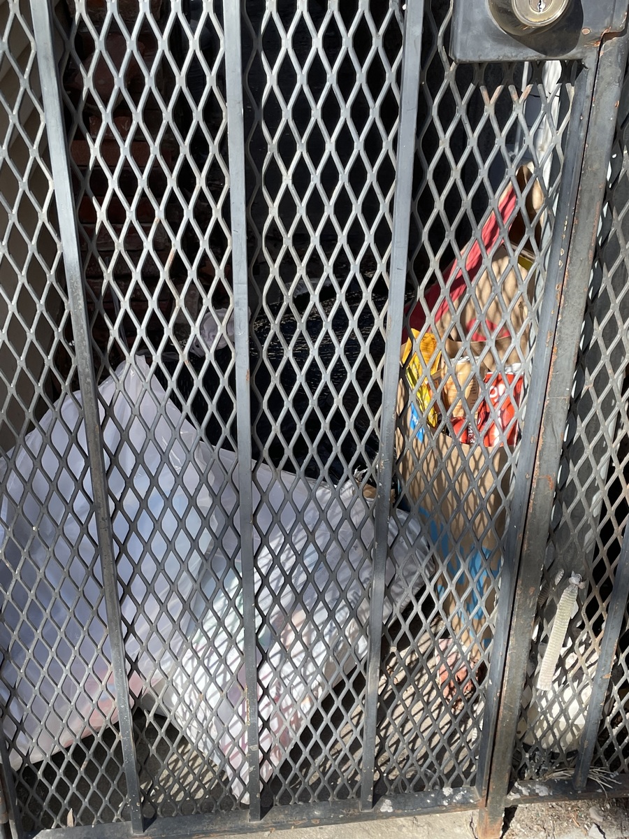 Photographic documentation of the work as submitted to the city's 311 record.